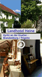 Mobile Screenshot of landhotelheine.de